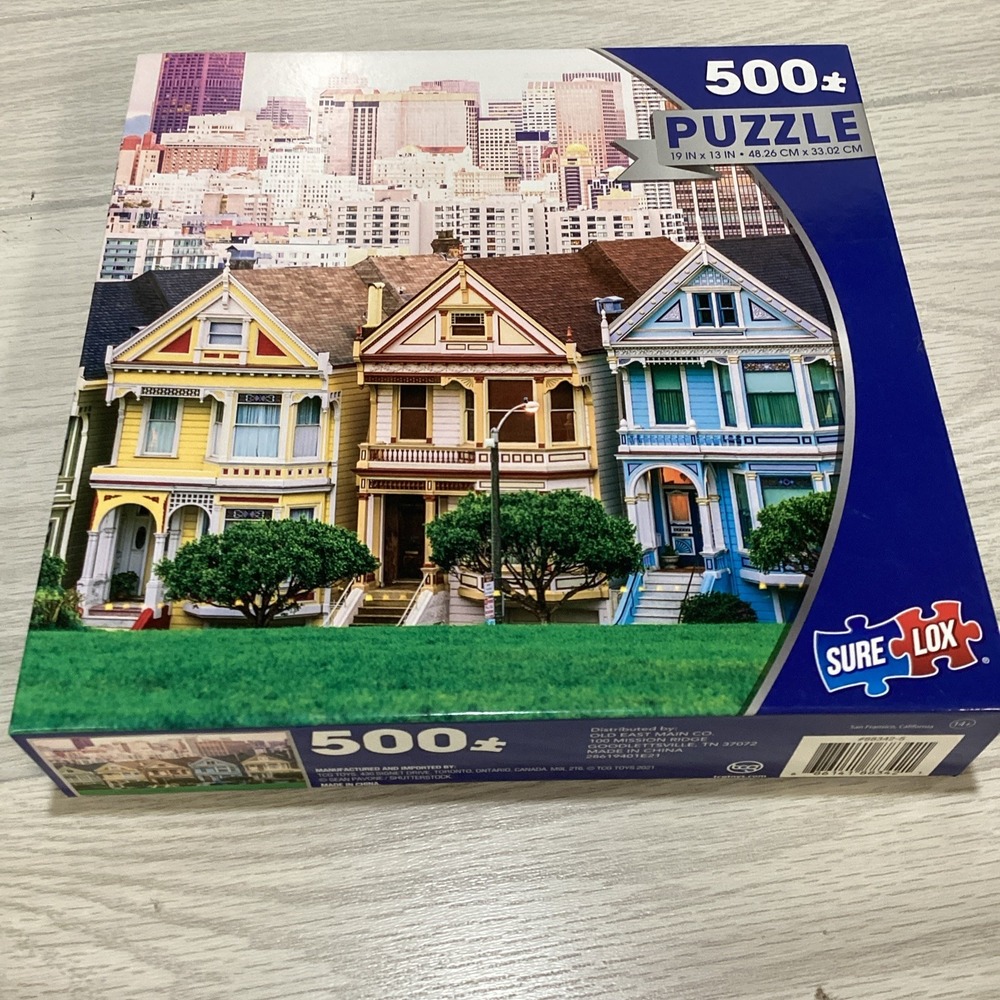 TCG SURLOX 500 Pieces 19" x 13" Pavone San Francisco, Ca *Factory Sealed*‎